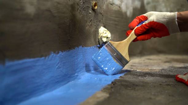 Commercial Emergency Waterproofing project at a Oxford, IN business property by SJ Waterproofing Pros